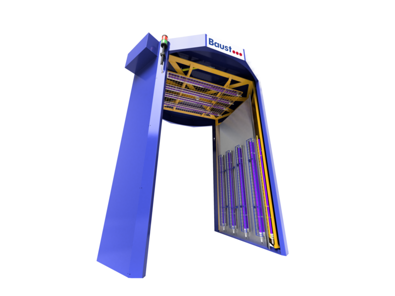 Desinfektionsschleuse-Palette-sichtbar Disinfection sluice-pallet-visible