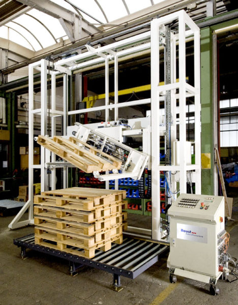 Palettendrehstation Logistik Systeme Logistikmanagement Materialflusssysteme Baust