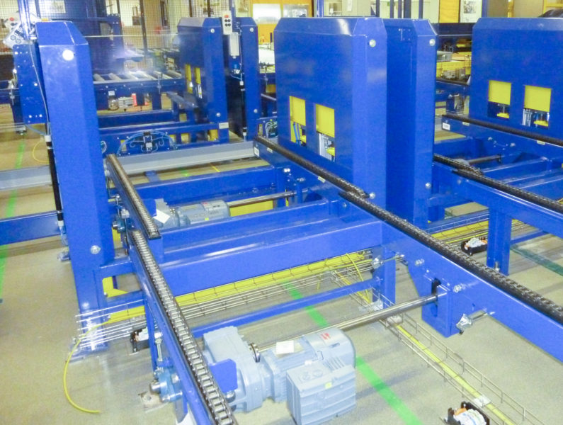 Palettenmagazin Logistik Systeme Paletten Industrie Lagermanagement Foerdertechnik Baust Materialflusssysteme