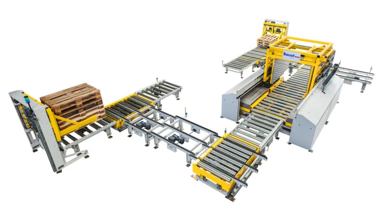 Palettenwechsler Materialflusssysteme Industrie Baust Komplettsysteme