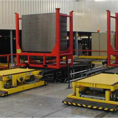 Verfahrwagen Logistik Systeme Logistikmanagement Verteilerwagen Lagermanagement Materialflusssysteme Baust